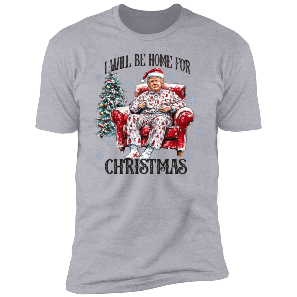 I’ll Be Home for Christmas Trump Shirt – Perfect Festive Gift HO82 63705