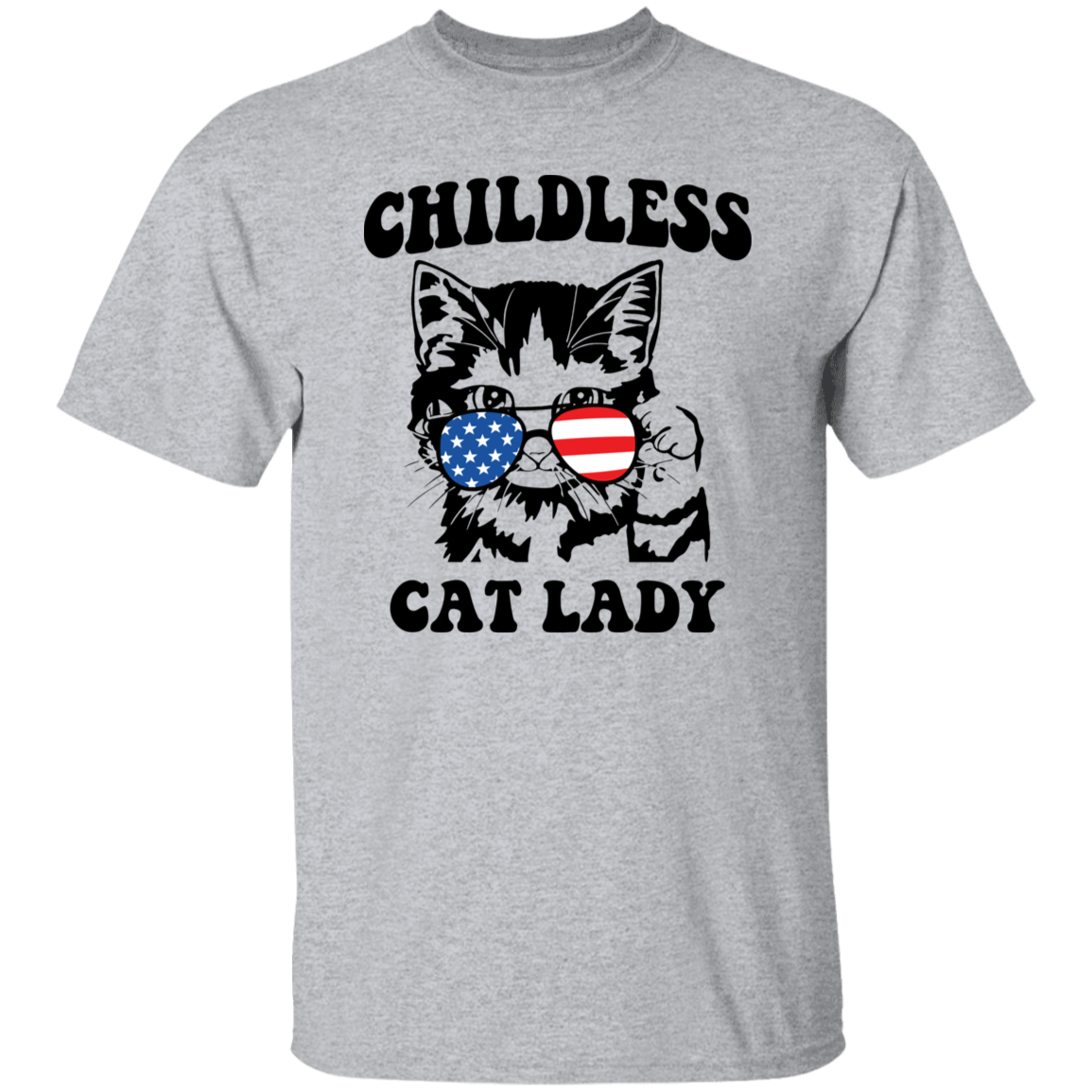 Childless Cat Lady Kamala Harris Bright Shirt HO82 65066