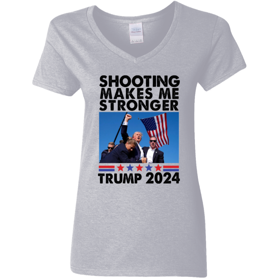 Sh**ting Makes Me Stronger Trump 2024 Bright Shirt TH10 63423
