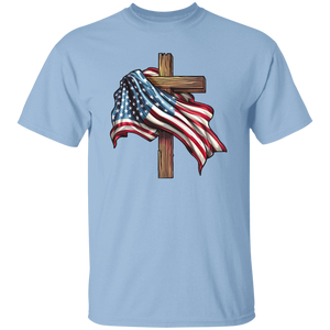 Christian American Sublimation 4th Of July Shirt TH10  62615