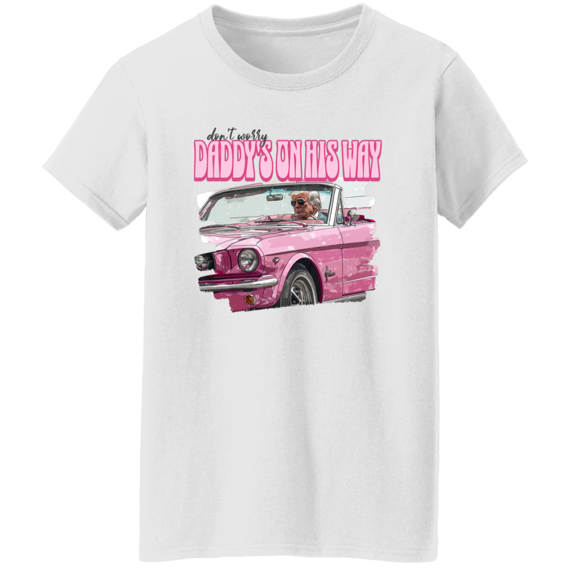 Don't Worry Daddy's On His Way Shirt DM01 62517