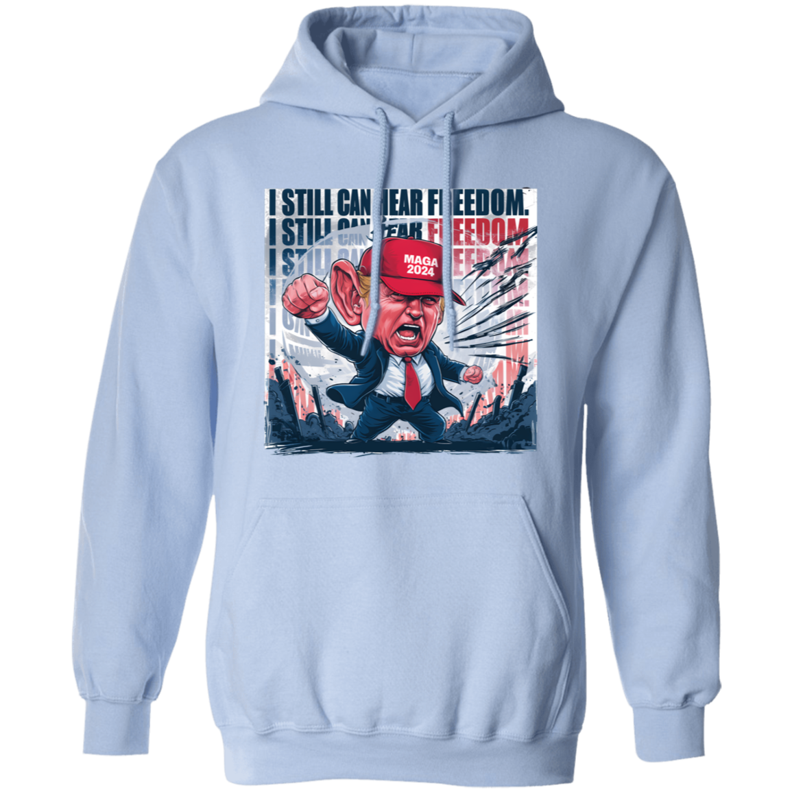Donald Trump I Still Can Hear Freedom Bright Shirt HO82 62994