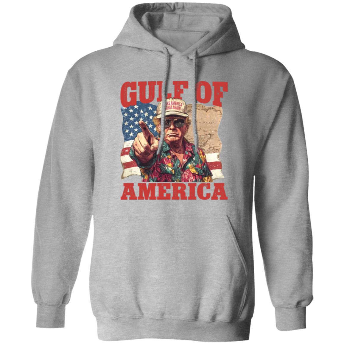 Gulf of Mexico to Gulf of America, President Trump Gulf of America Bright Shirt HA75 64336