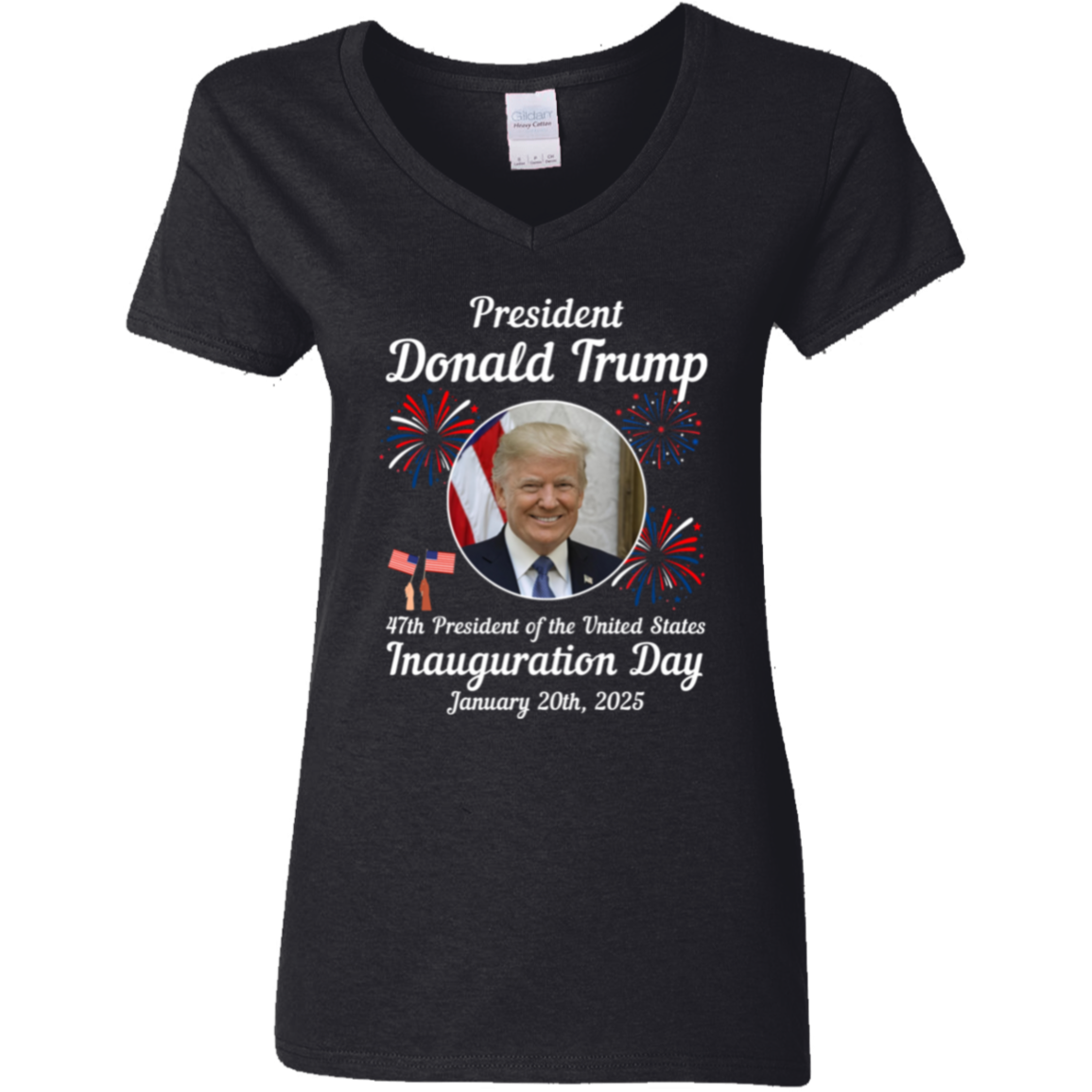 47th President Donald Trump Inauguration Day Dark Shirt HO82 65620