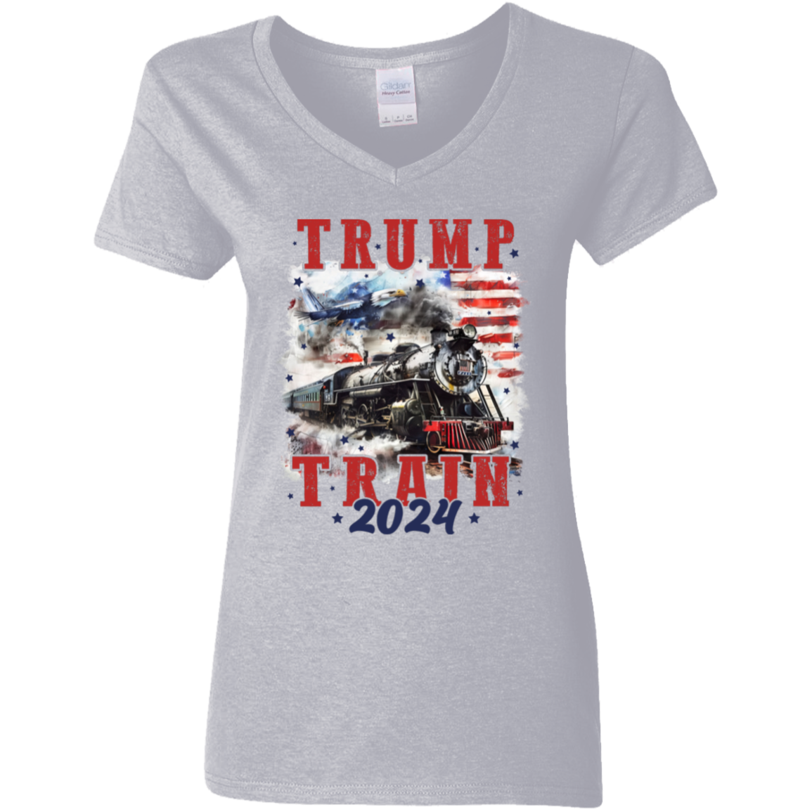 Trump Train 2024 President Trump Bright Shirt N304 HA75 62924