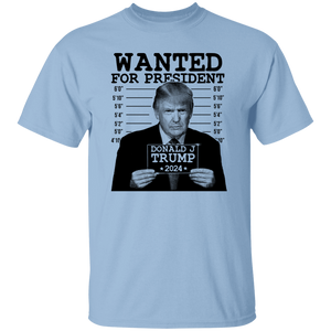 Wanted For President 2024 Donald Trump Shirt DM01 62749