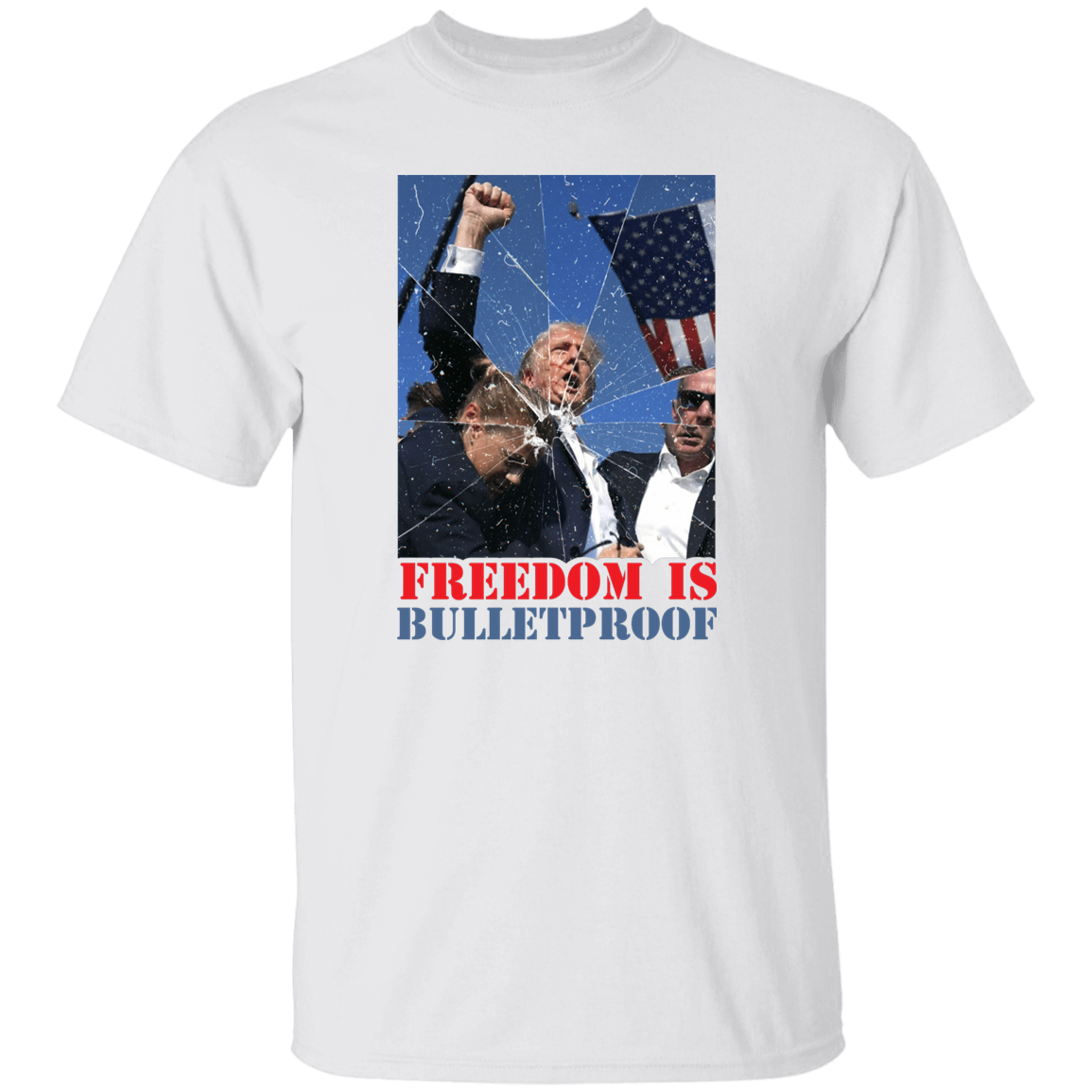Freedom Is B*****proof Trump 2024 Bright Shirt HO82 63028