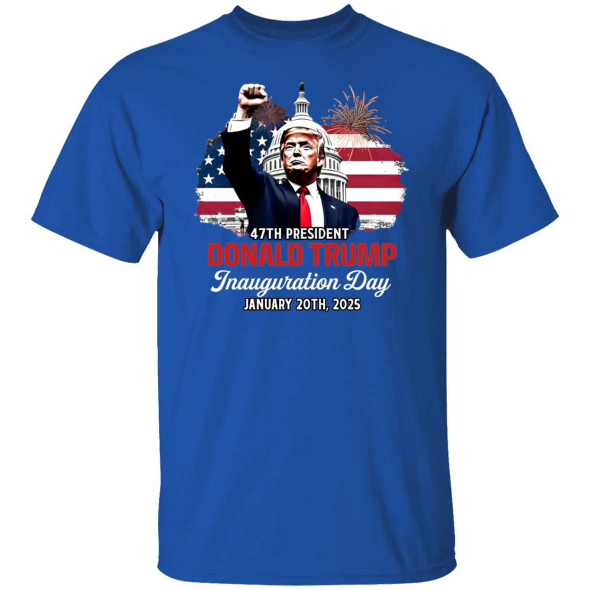 Donald Trump Inauguration Day Keep Calm And Celebrate The Win Dark Shirt LM32 65159