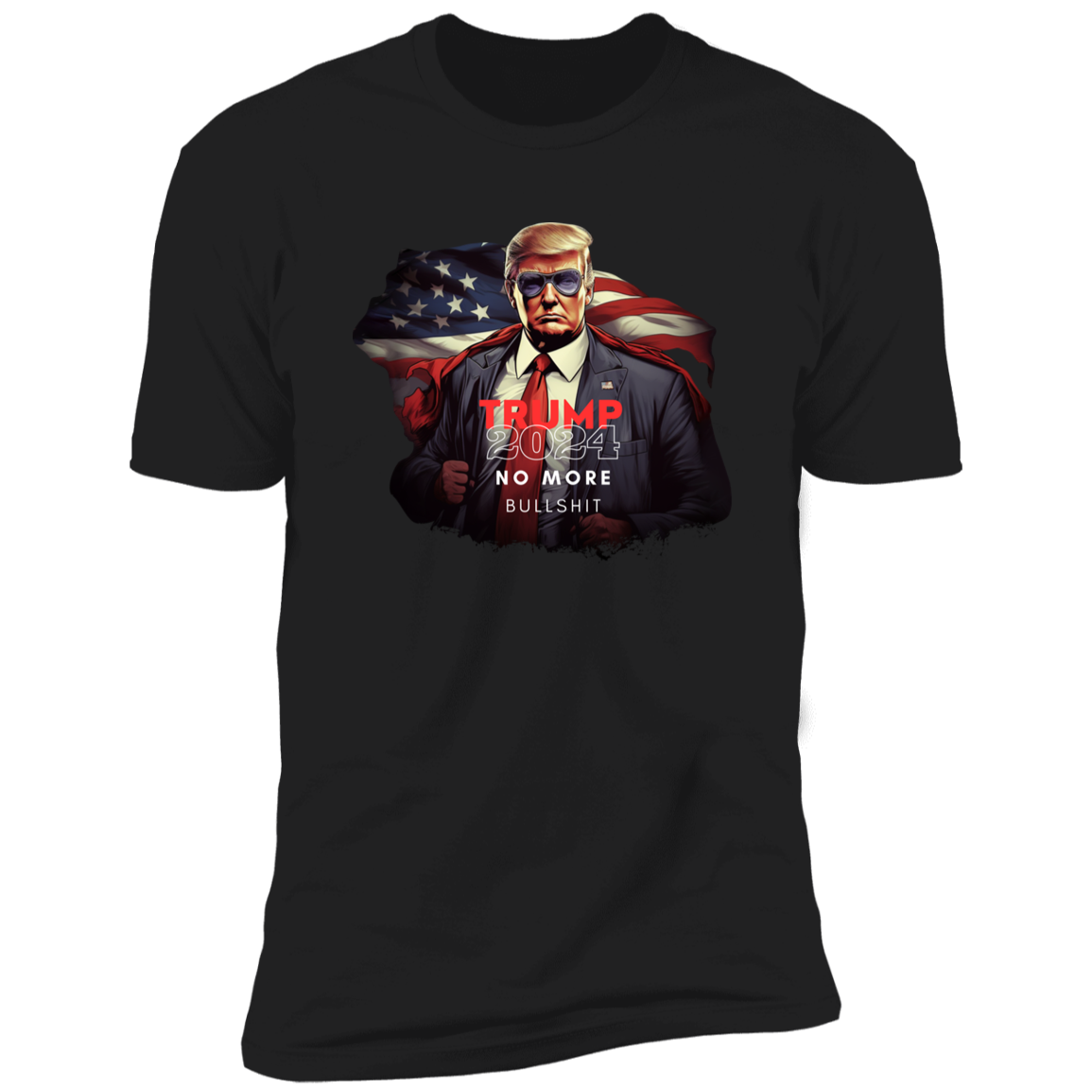 Donald Trump 2024 Support For President Dark Shirt N304 62546 HO82