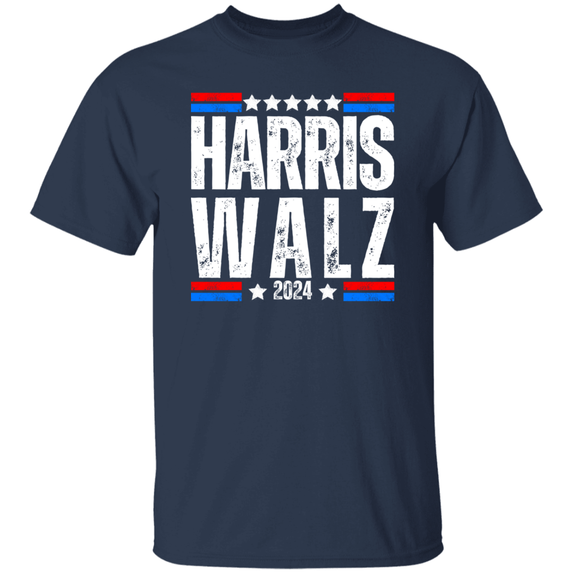 Harris Walz President 2024 Dark Shirt HO82 65154