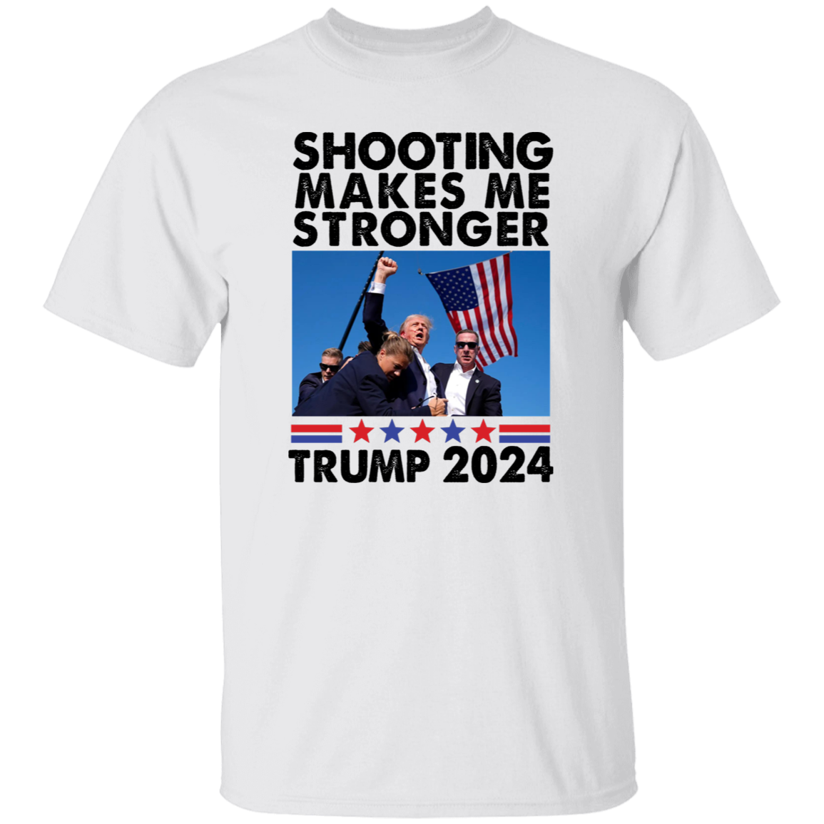 Sh**ting Makes Me Stronger Trump 2024 Bright Shirt TH10 63423