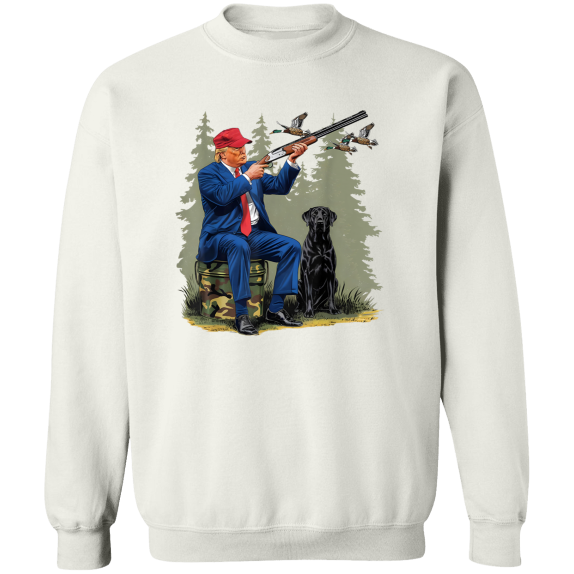 Trump Duck Hunting Bright Shirt HA75 63918