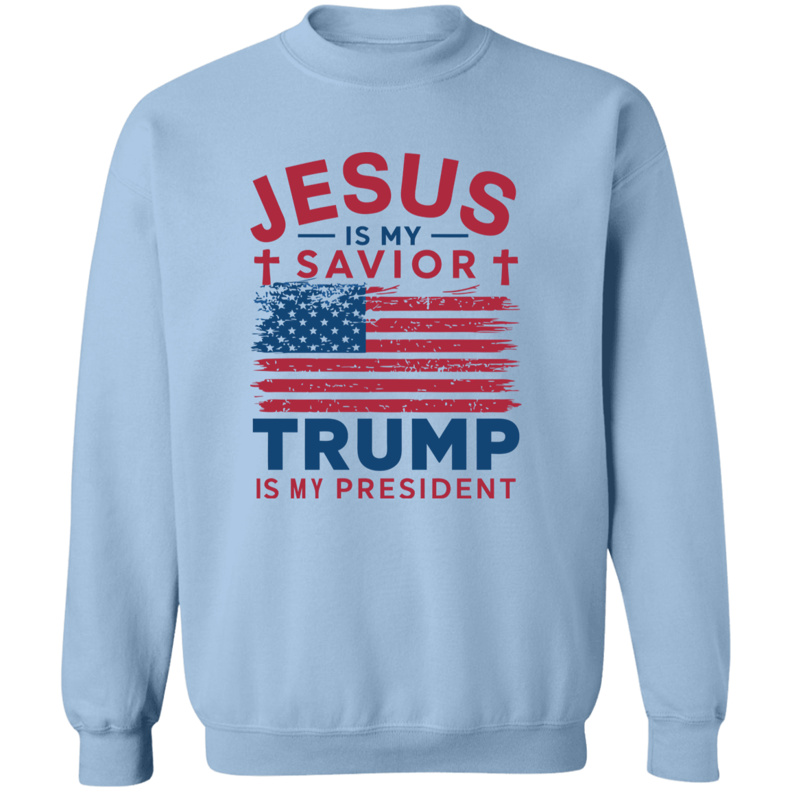 Jesus Is My Savior Trump Is My President Bright Shirt HO82 65326