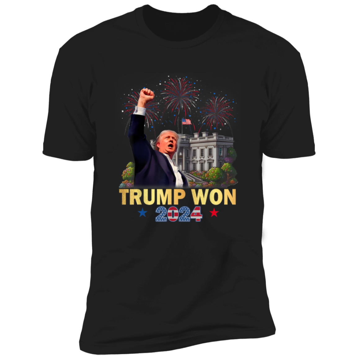 Trump Won Donald Trump US President 47th Shirt HO82 65280