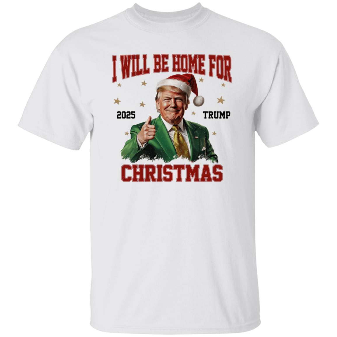I'll Be Home for Christmas Trump Xmas Political Shirt HA75 63722