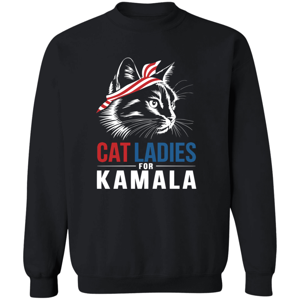 Cat Ladies For Kamala Shirt | Kamala Harris 2024 Shirt HA75 63576