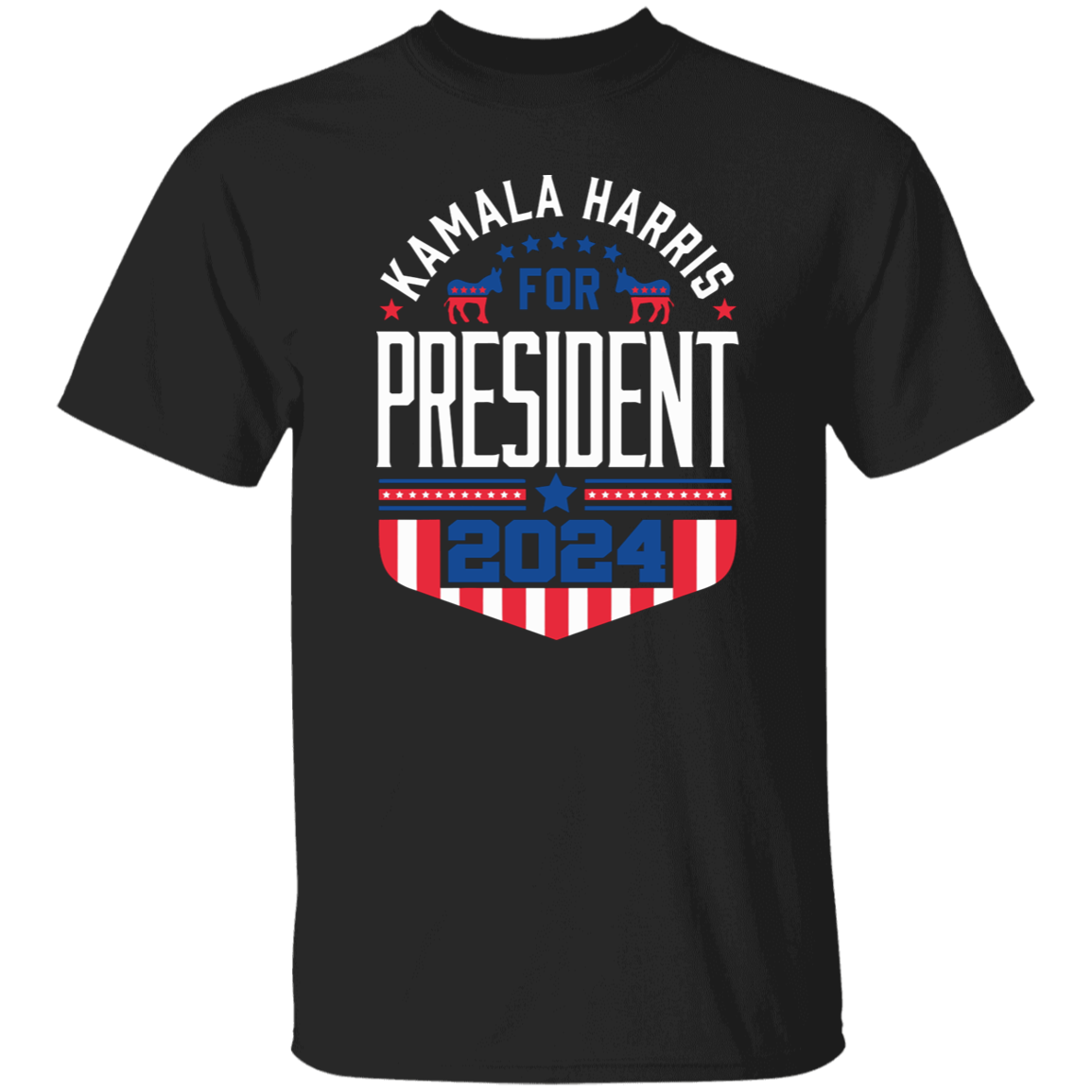 Kamala Harris For President Vote Democrat 2024 Election Dark Shirt HO82 63402