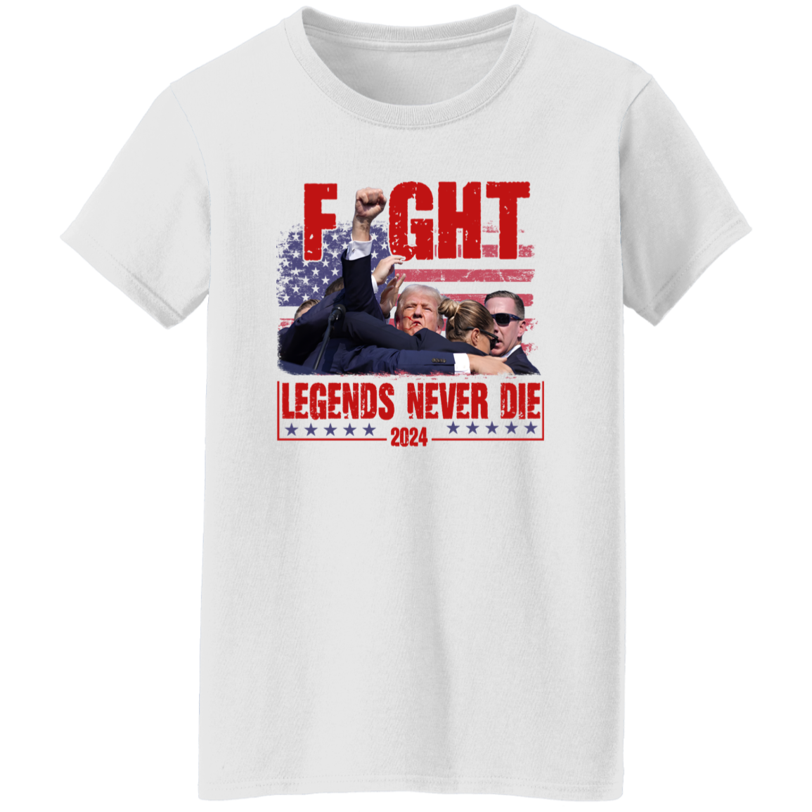 Trump F**ht - Legends Never D** 2024 Bright Shirt HA75 63128