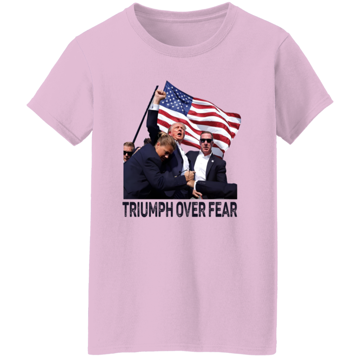 Triumph Over Fear Donald Trump Shirt TH10 63469