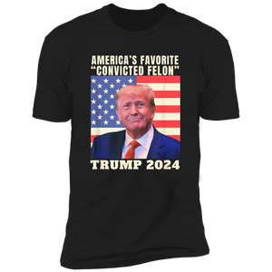 America's Favorite "Convicted Felon" Trump 2024 Shirt TH10 62691