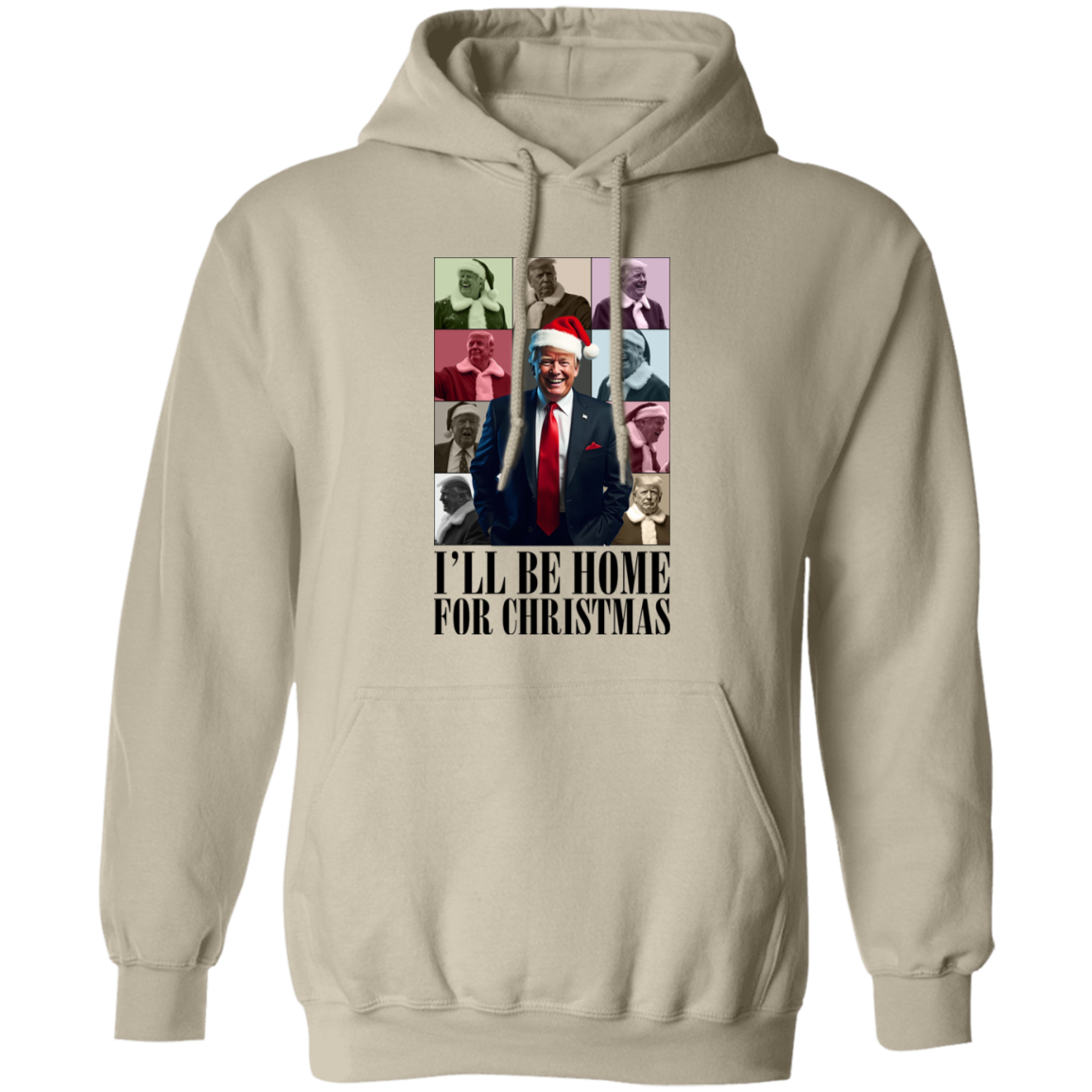 I'll Be Home For Christmas Donald Trump Shirt HA75 63644