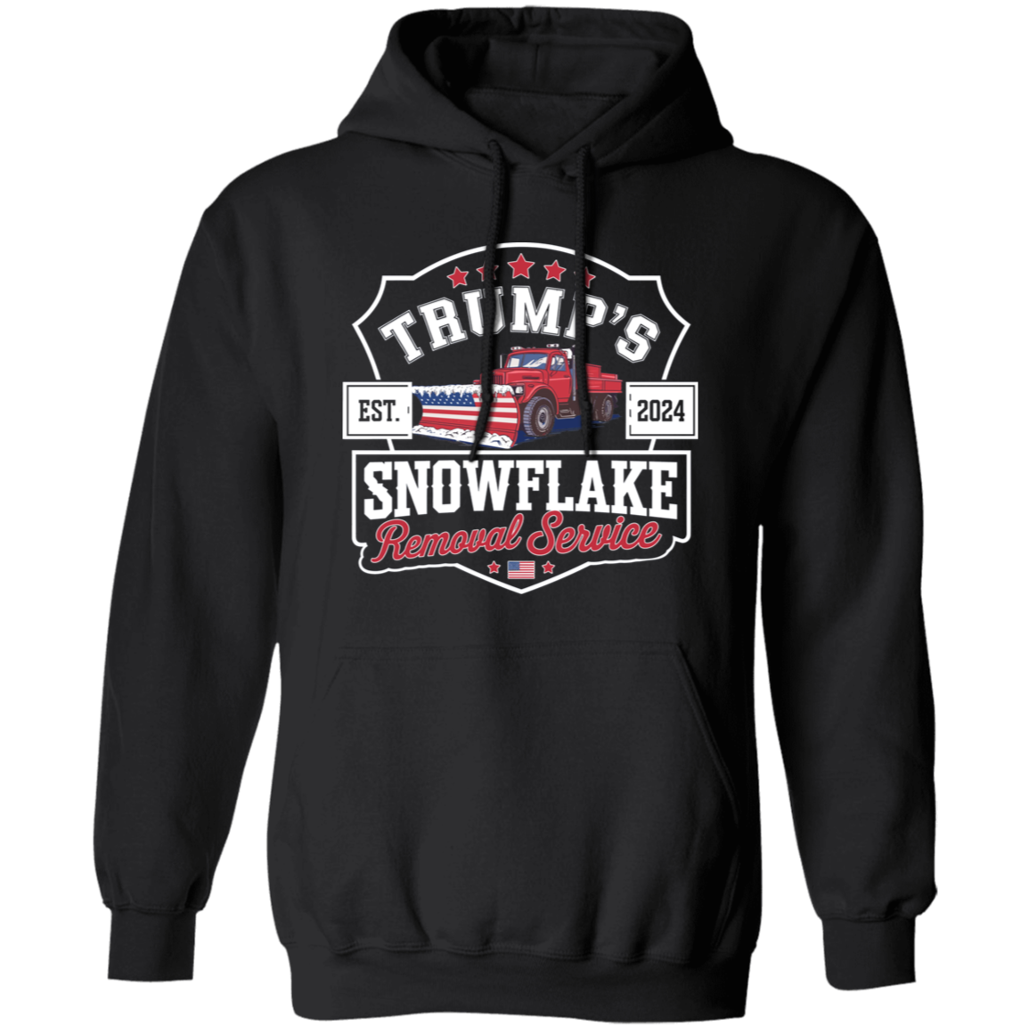 Trumps Snowflake 2024, Snowflake Removal Trump Dark Shirt HA75 67162