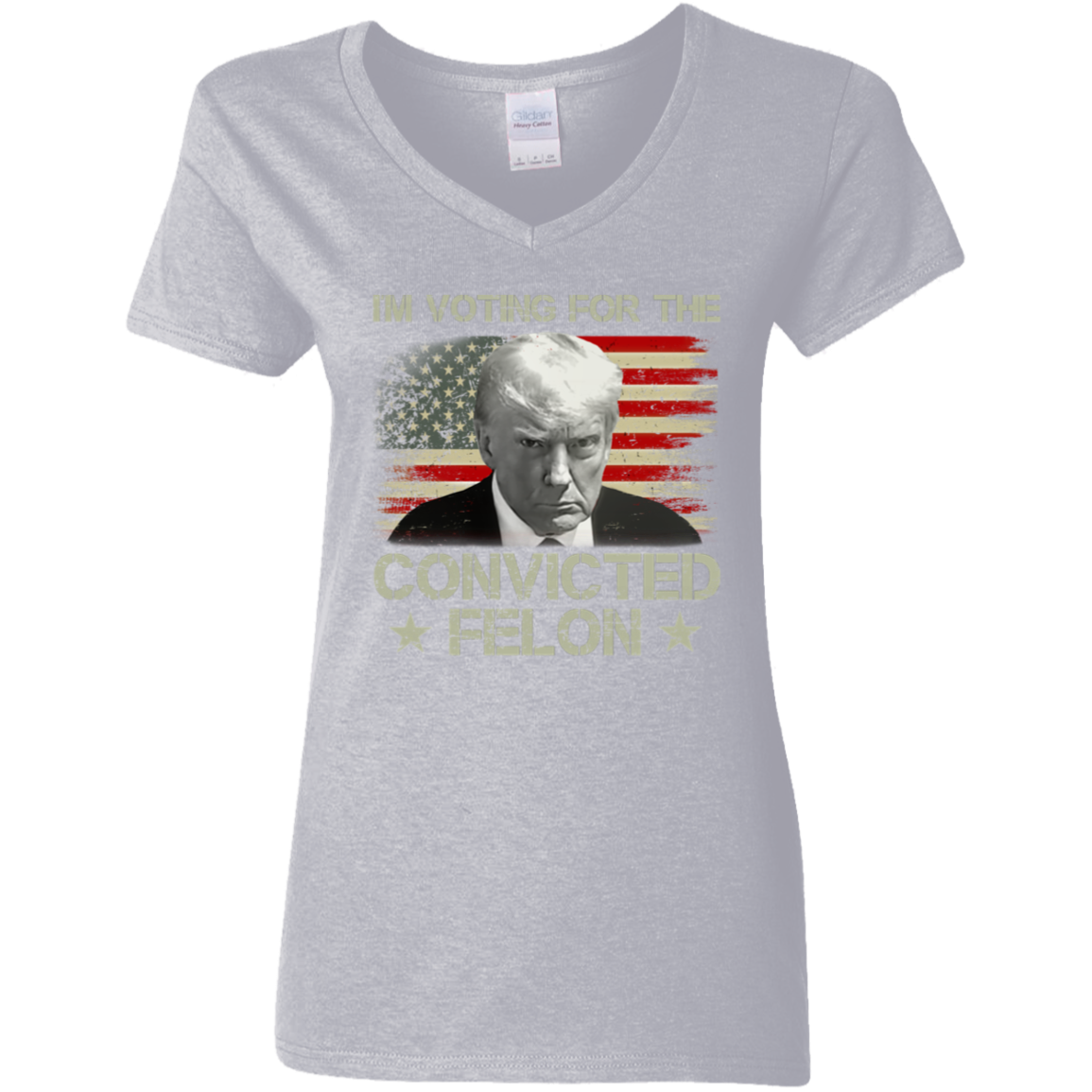I'm Voting Convicted Felon 2024 Shirt TH10 62849