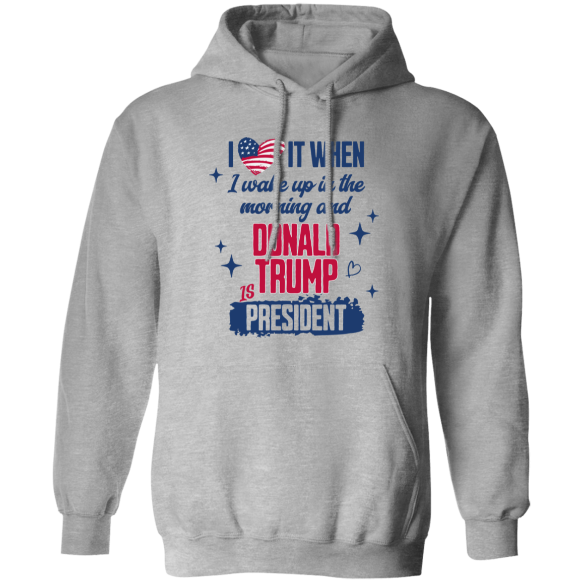 I Wake Up In The Morning And Donald Trump Is President Bright Shirt HO82 65256
