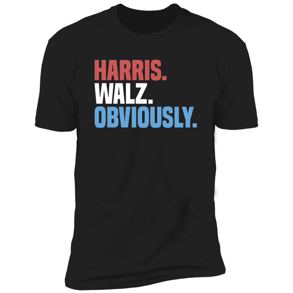 Kamala Harris Walz Obviously Madam President Election Dark Shirt HO82 65012