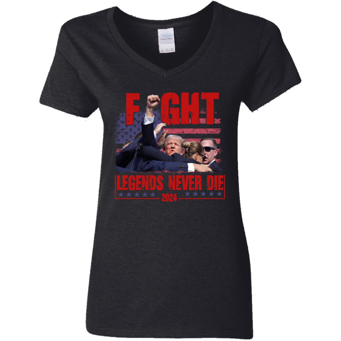 Trump F**ht - Legends Never D** 2024 Shirt HA75 63126