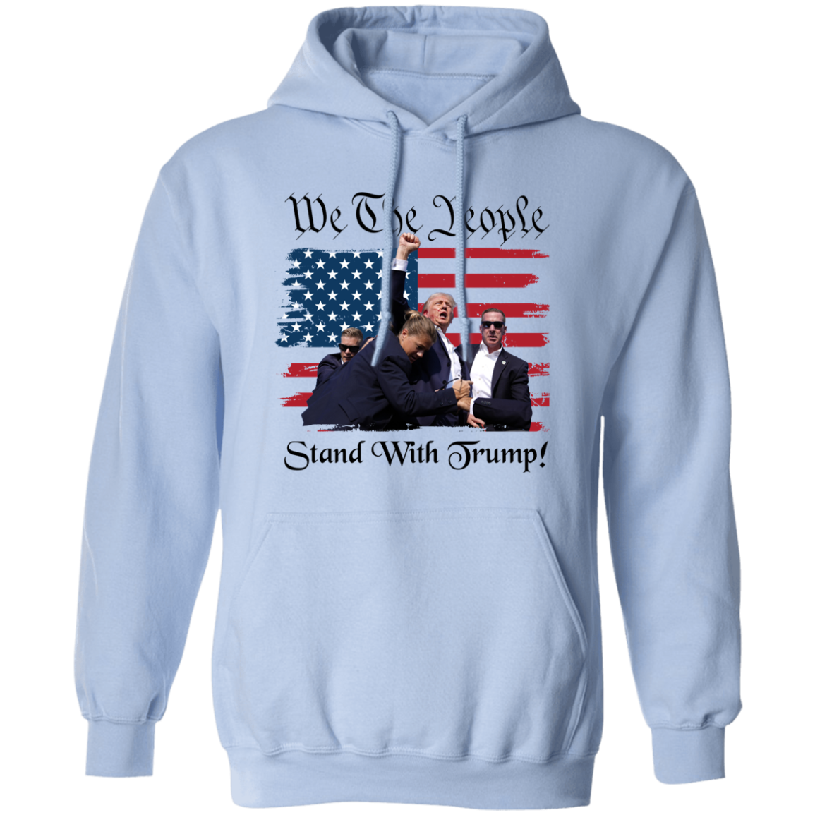 We The People Stand With Trump Bright Shirt HA75 63314