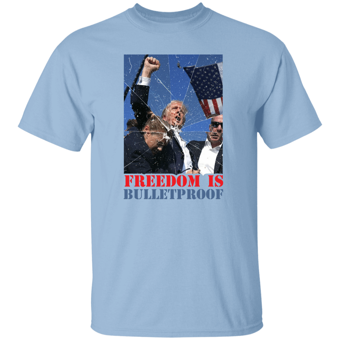 Freedom Is B*****proof Trump 2024 Bright Shirt HO82 63028