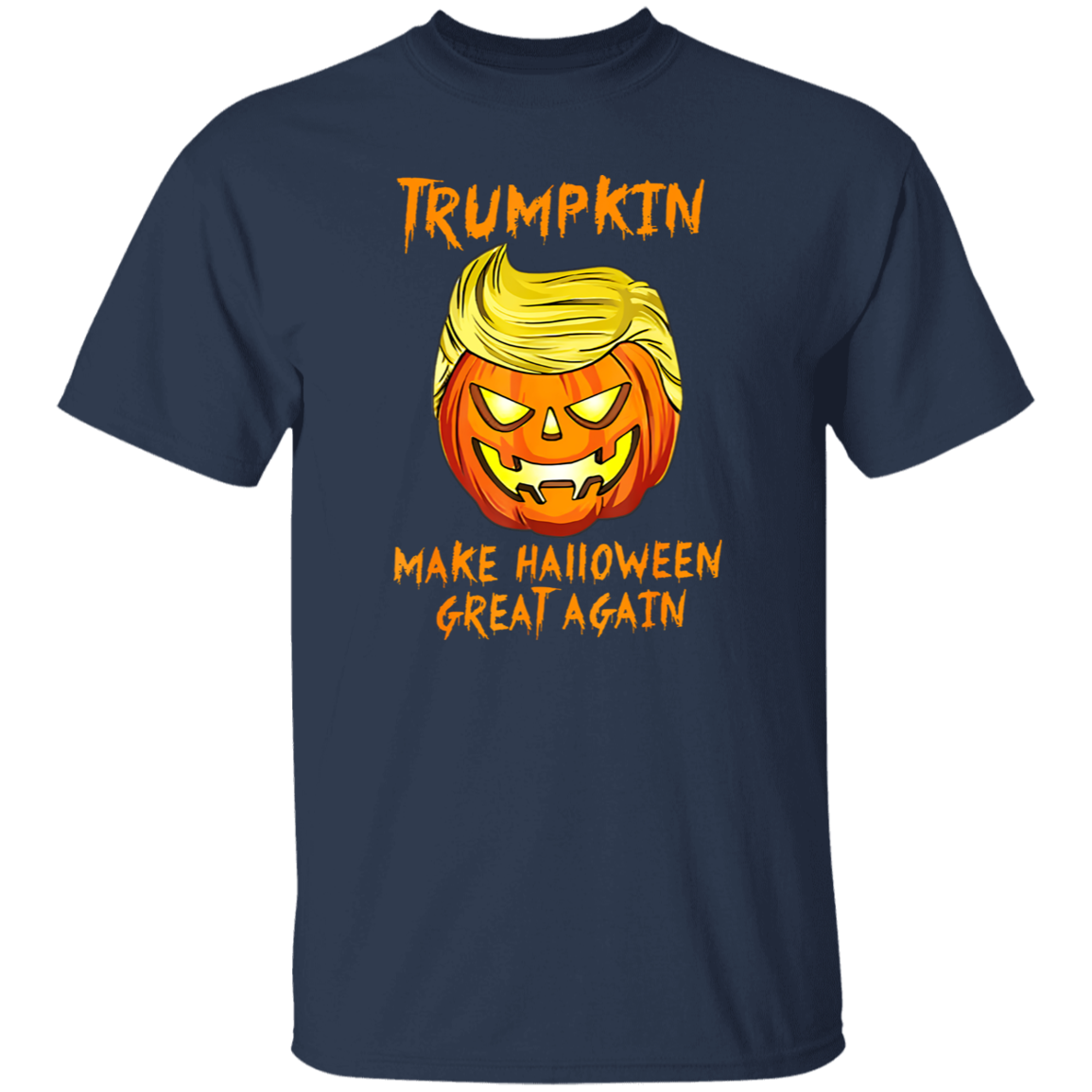 Trumpkin Make Halloween Great Again Trump 2024 Shirt HA75 63408