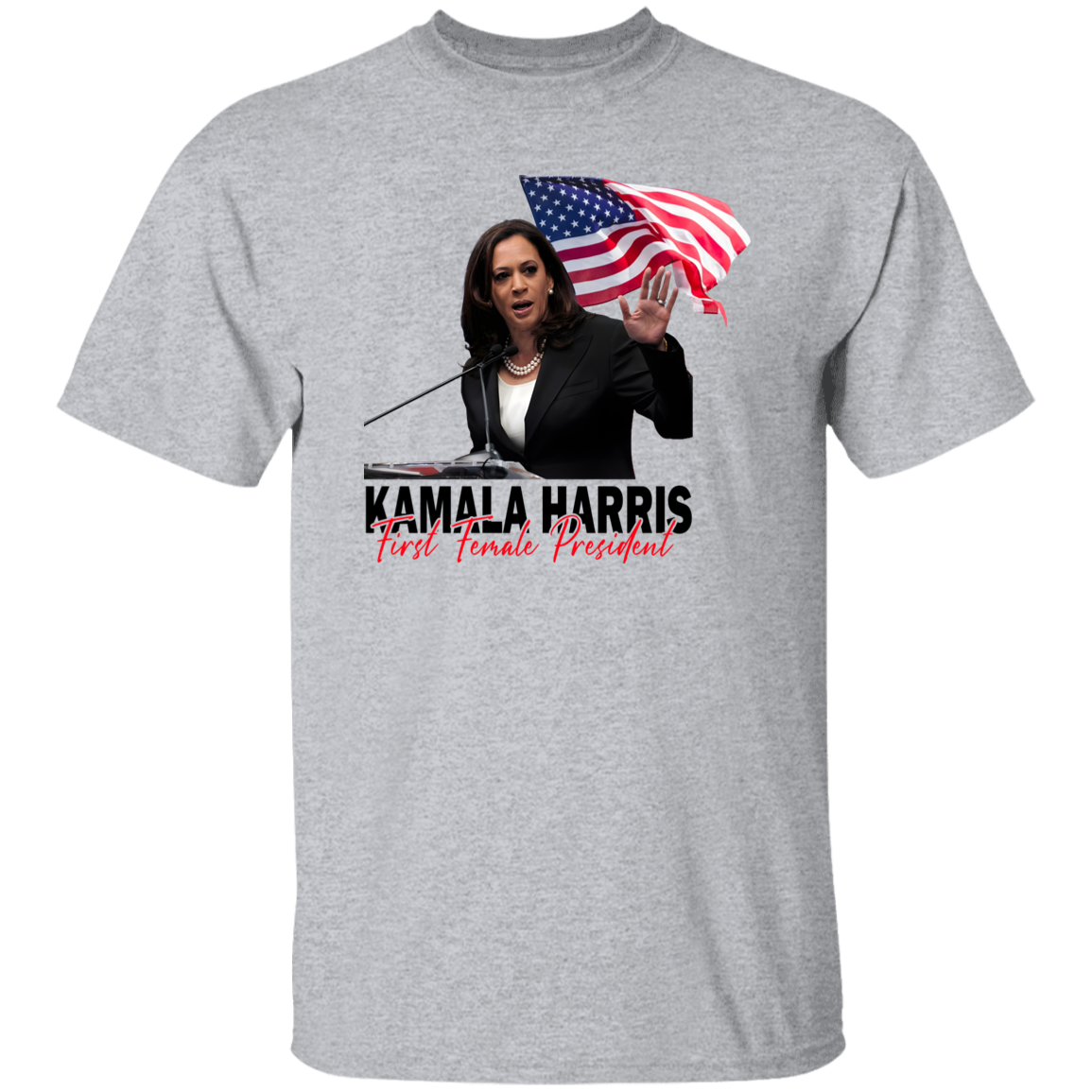 Kamala Harris First Female President Bright Shirt TH10 63381