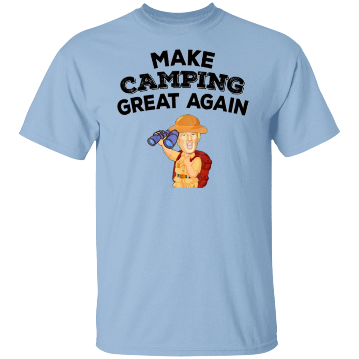 Make Camping Great Again Bright Shirt TH10 64147