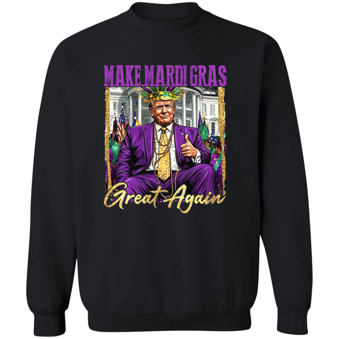 Trump Make Mardi Gras Great Again Dark Shirt Trump Lovers Gift CH07 67286