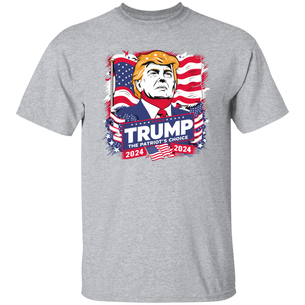 Trump 2024 - The Patriot's Choice Bright Shirt HA75 62746