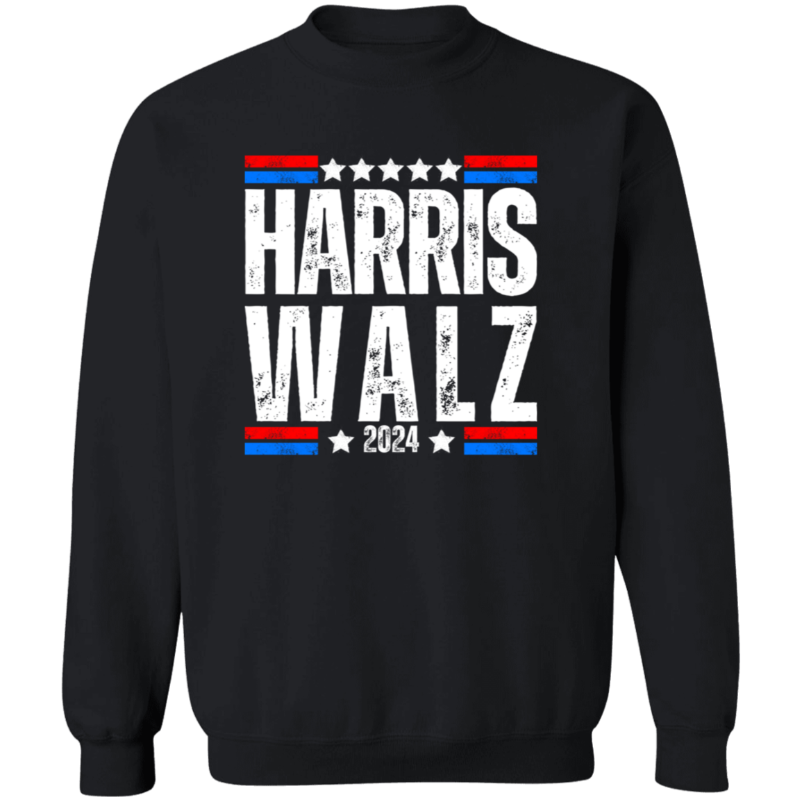 Harris Walz President 2024 Dark Shirt HO82 65154