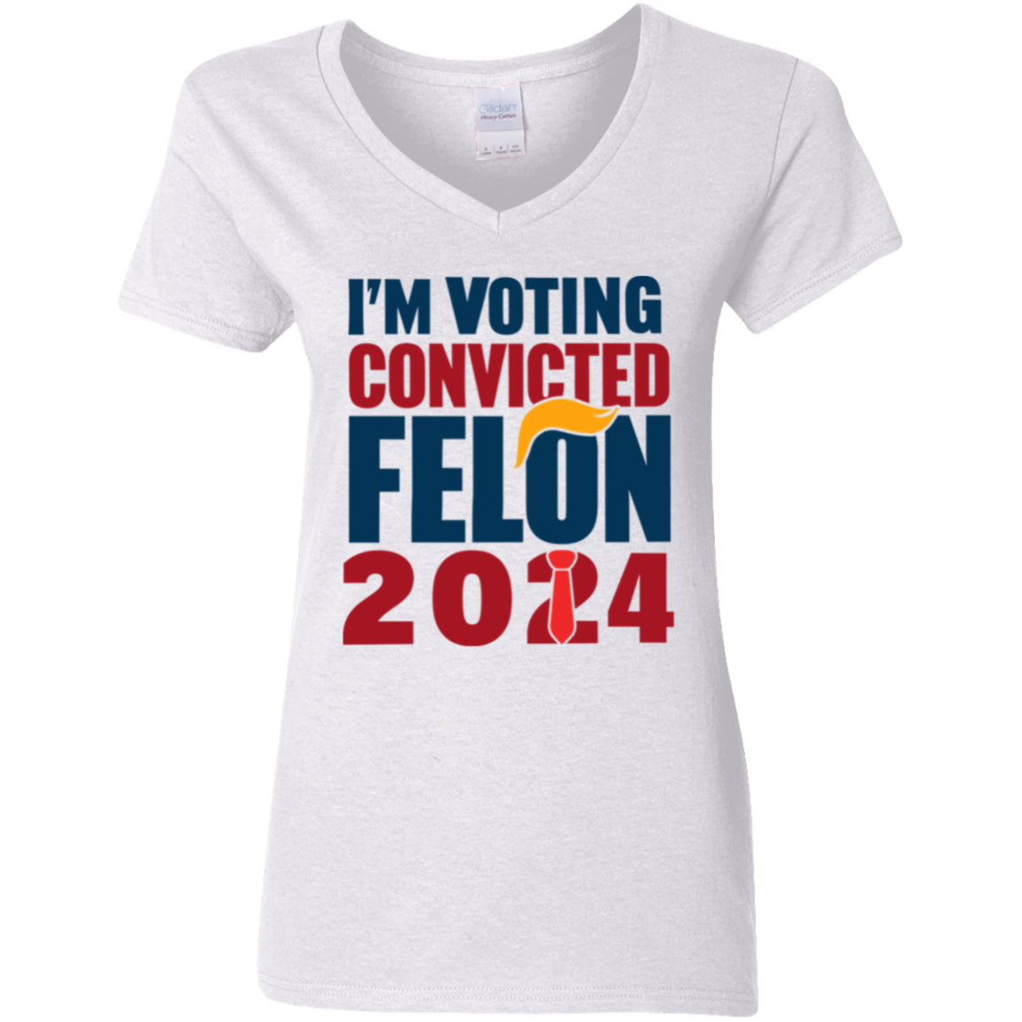 Donald Trump I'm Voting Convicted Felon 2024 Shirt DM01 62769