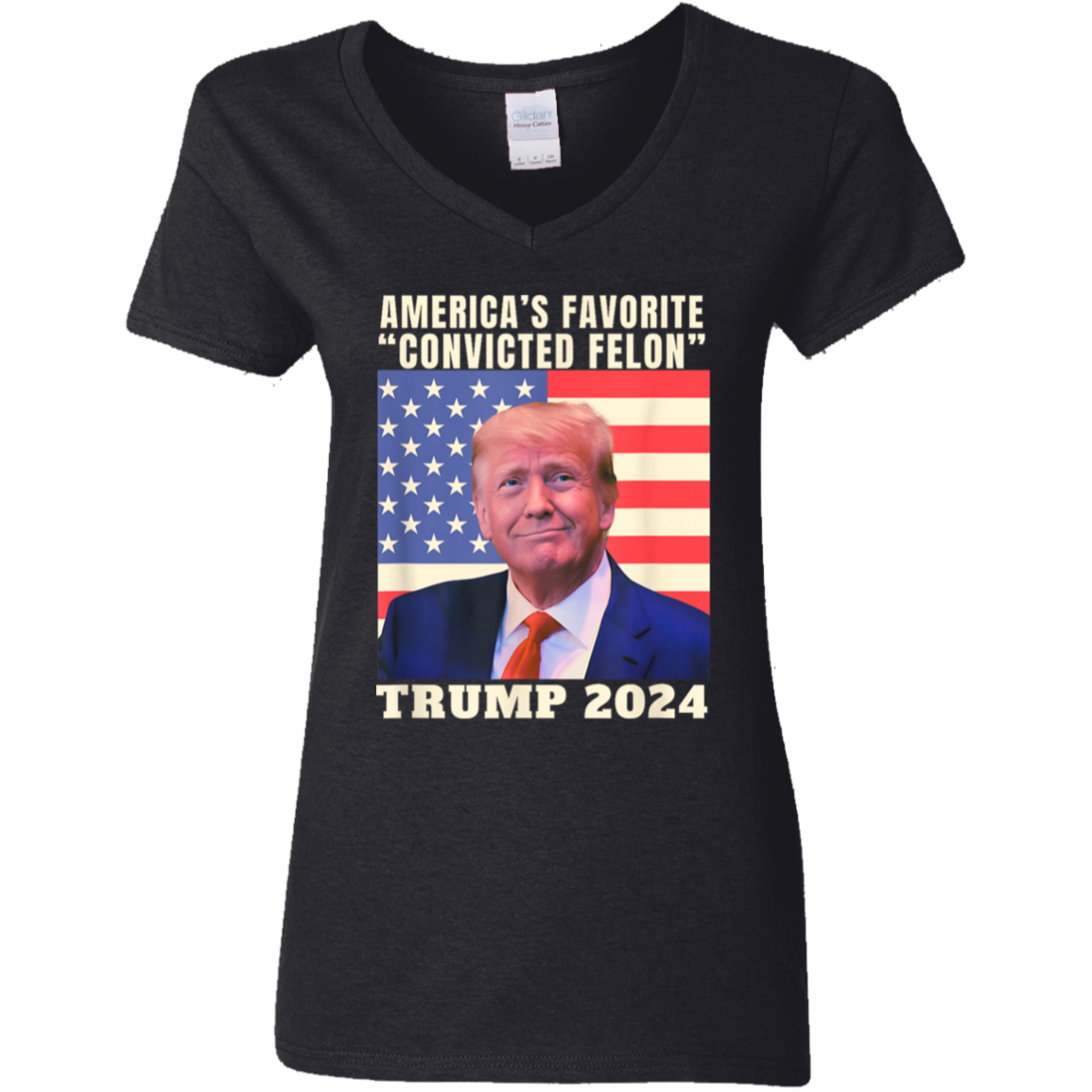 America's Favorite "Convicted Felon" Trump 2024 Shirt TH10 62691