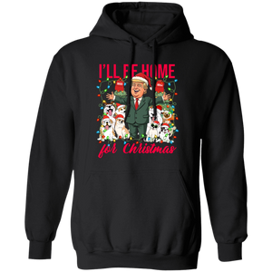 I'll Be Home For Christmas Donald Trump Shirt TH10 64161