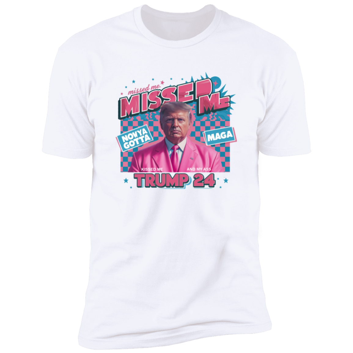 M**sed Me Trump 24 Bright Shirt HA75 63116