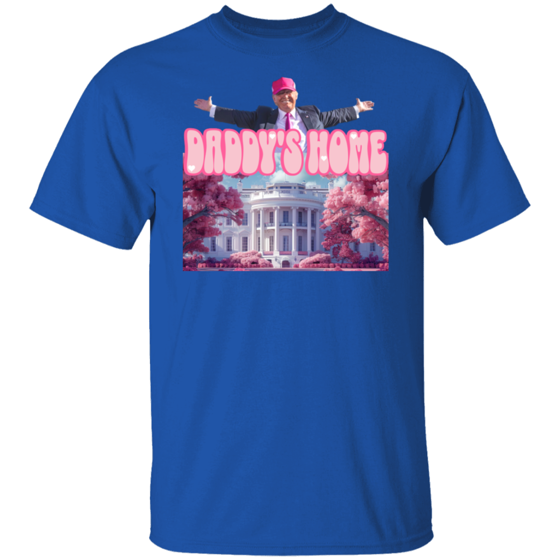 Daddy's Home Trump Pink Dark Shirt HO82 62494