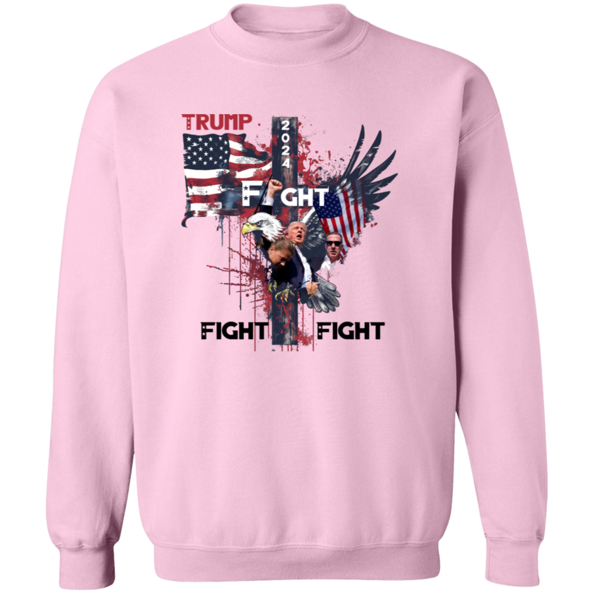 Trump Fight Fight Fight Bright Shirt HO82 65394