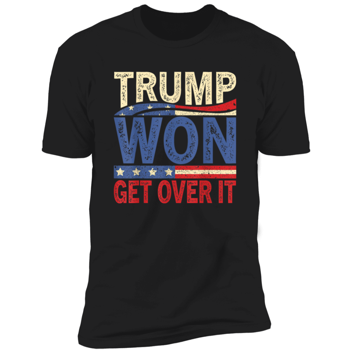 Get It Over Trump Won Dark Shirt HO82 65320