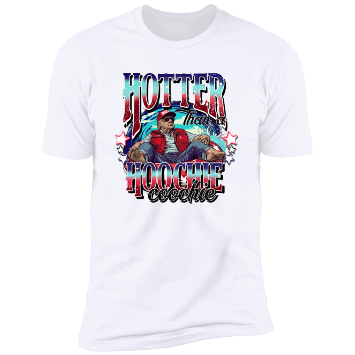 Hotter Than A Hoochie Coochie President Trump Bright Shirt N304 HA75 62910