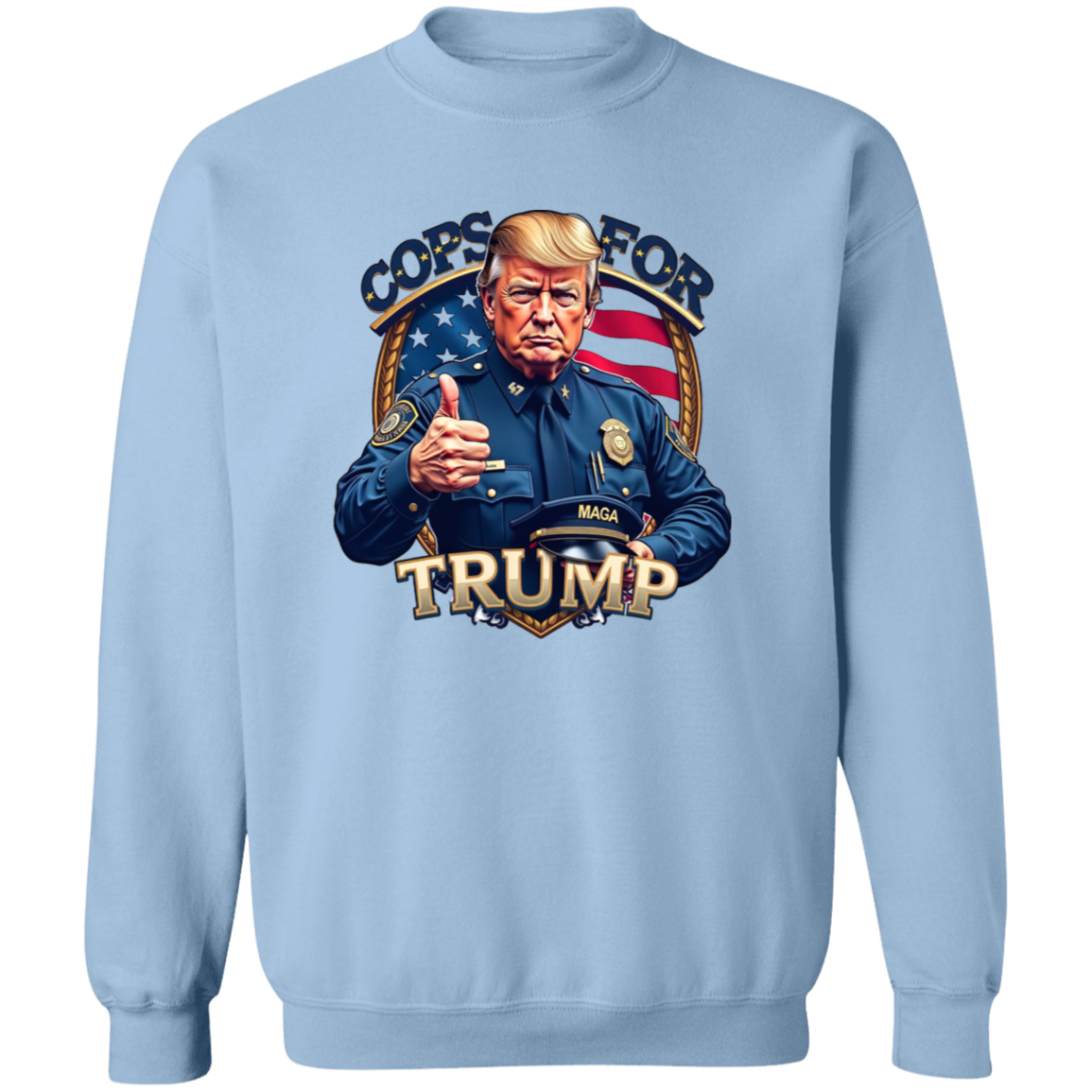 Cops For Trump MAGA Bright Shirt HO82 65700