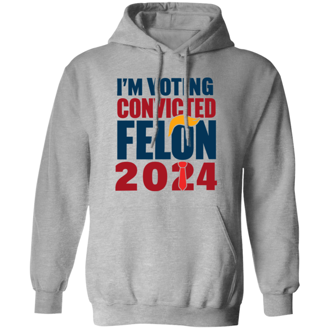 Donald Trump I'm Voting Convicted Felon 2024 Shirt DM01 62769