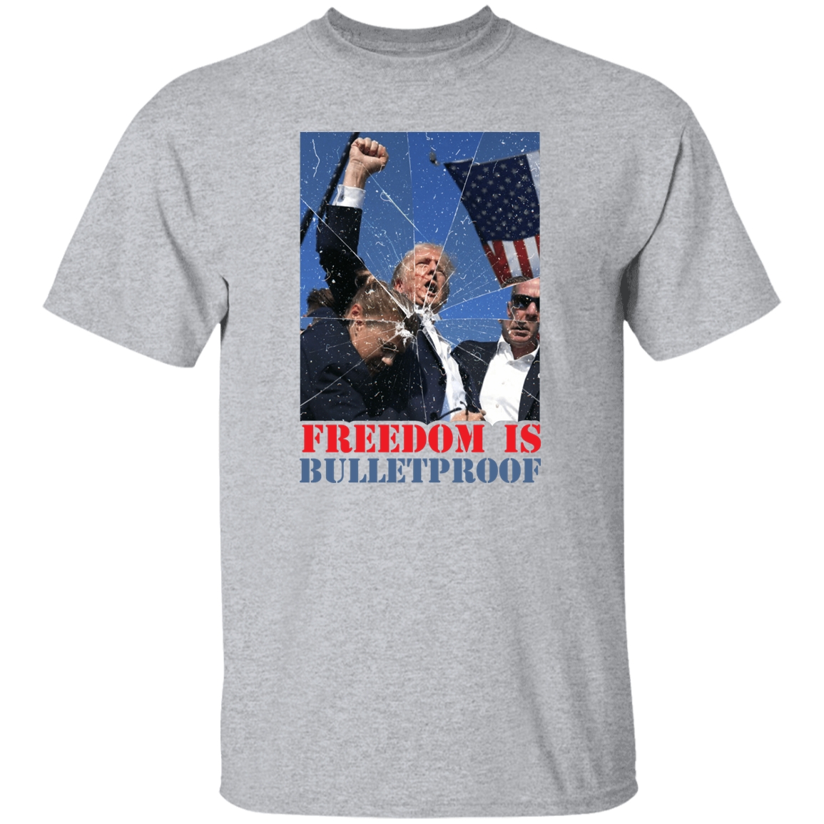 Freedom Is B*****proof Trump 2024 Bright Shirt HO82 63028