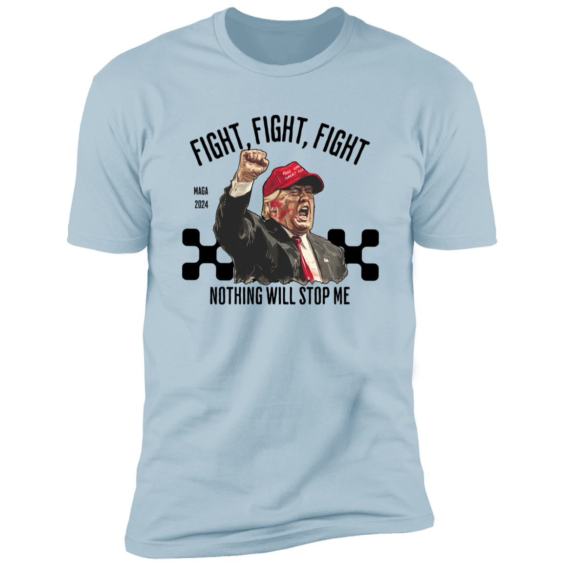 Fi**t Fi**t Fi**t Nothing Will Stop Me Donald Trump Shirt TH10 63039